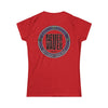 Never Waver Save Water Drink Wine Women's Soft Style Tee