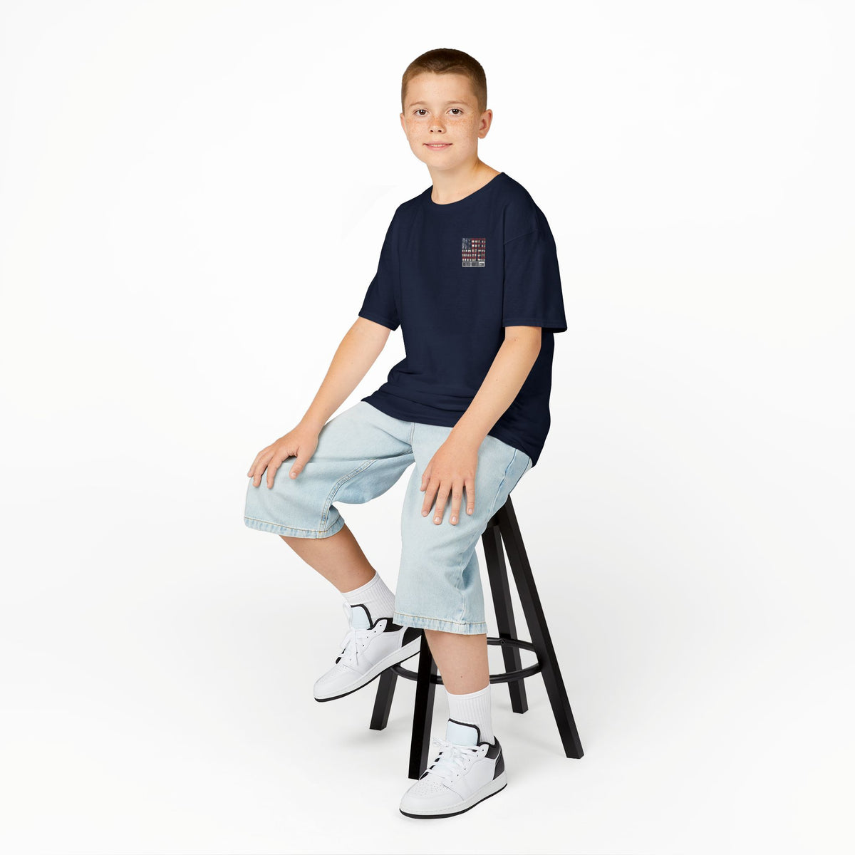 Never Waver® Earn It T-Shirt | Old-School Backbone | Kids Tee