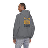 Pittsburgh Fans Never Waver Hoodie w Leopard Football - Unisex Heavy Blend Sweatshirt