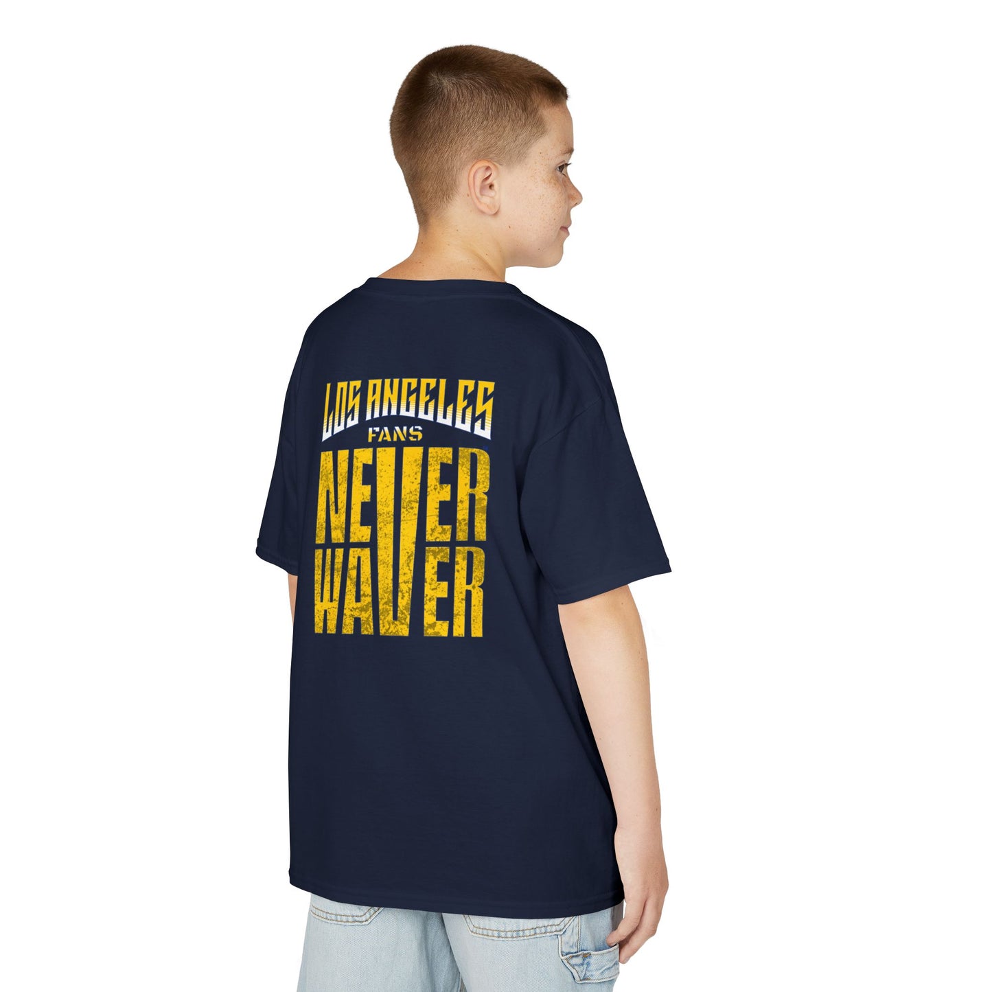 Los Angeles  Fans Never Waver Kids Heavy Cotton™ Tee