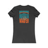 Miami Fans Never Waver W-Leopard Football Women's Favorite Tee