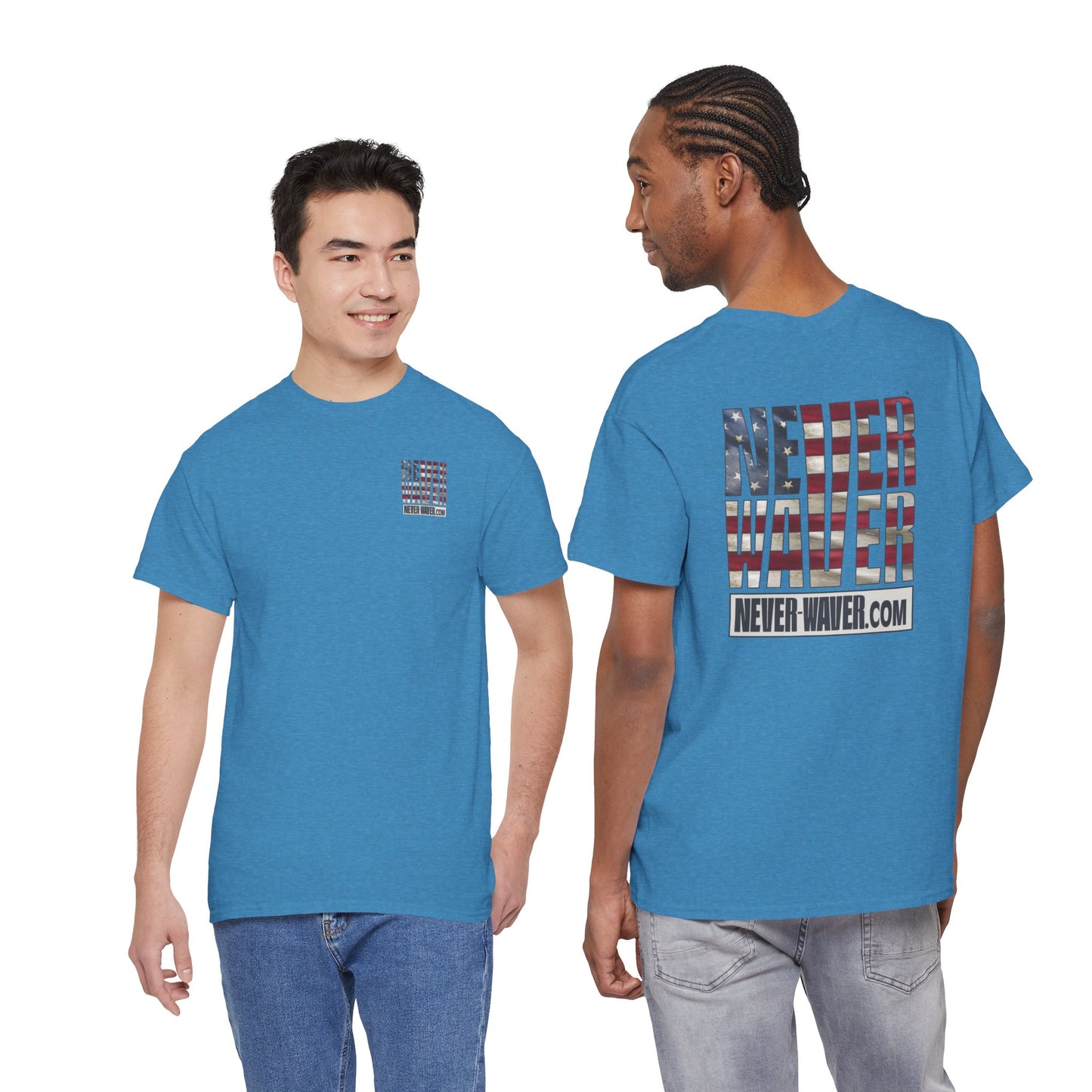 Never Waver Unisex Heavy Cotton Tee