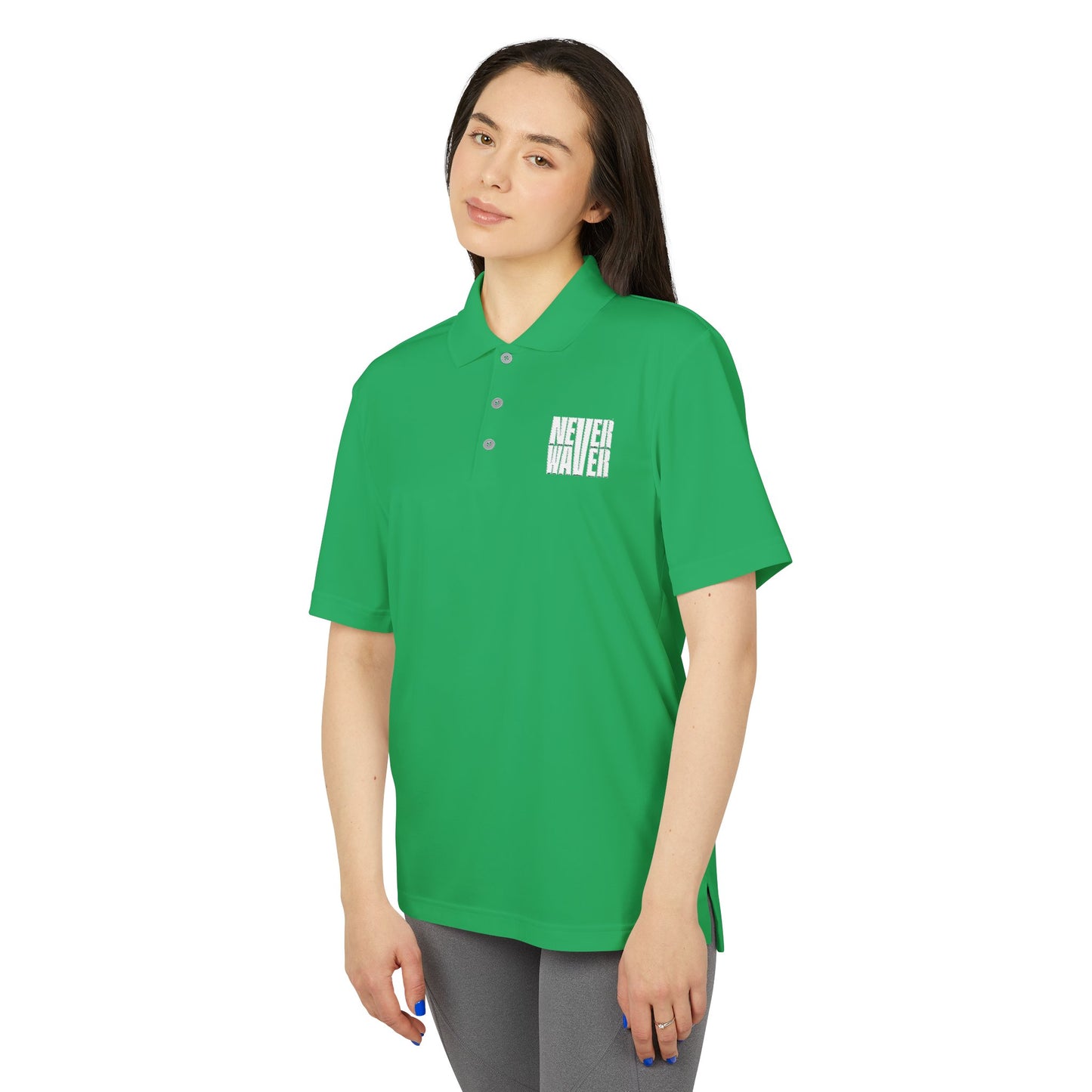 Never Waver adidas Unisex Performance Polo