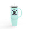 Never Waver Save Water Drink Wine Insulated Travel Mug, 40 oz