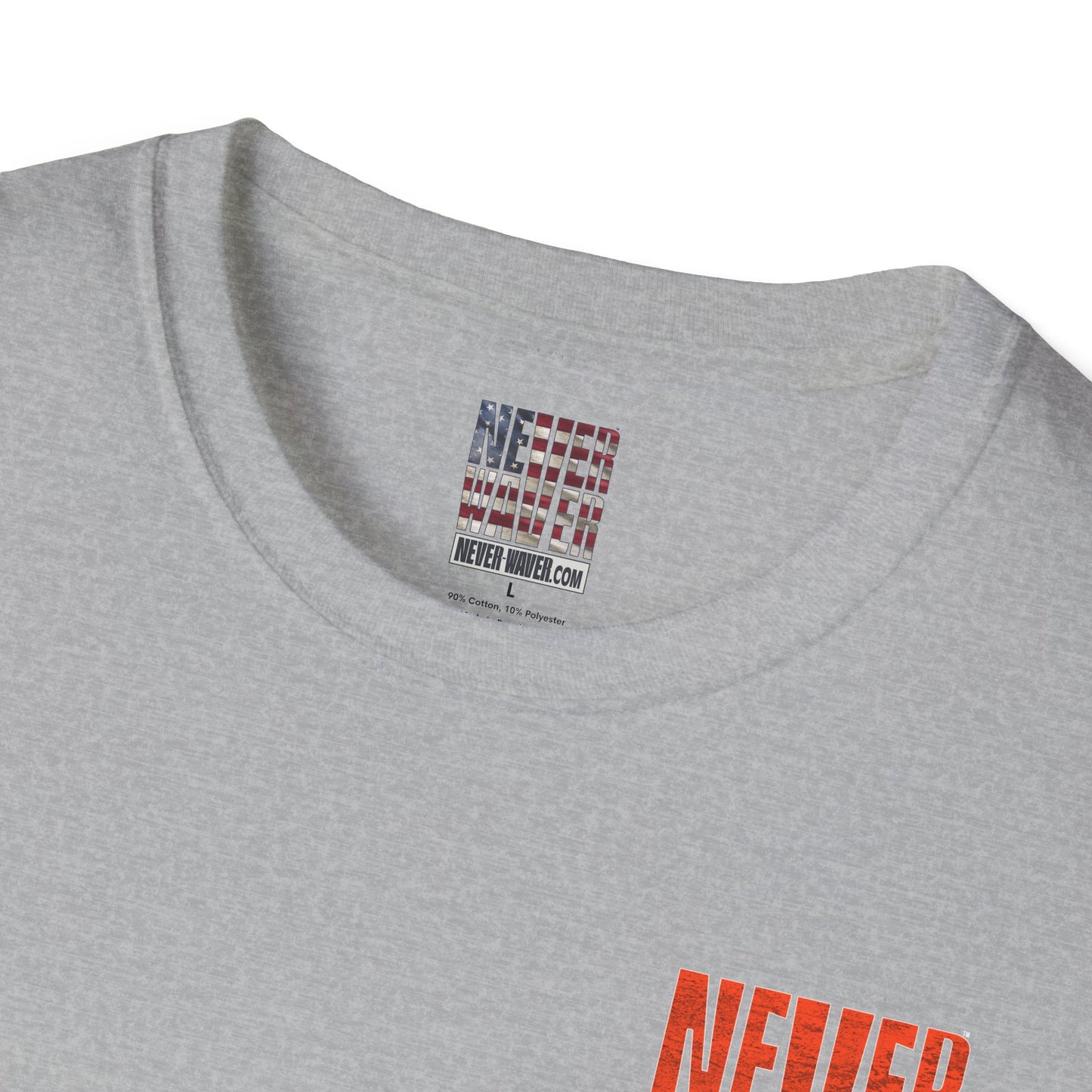Denver Fans Never Waver Unisex Softstyle T-Shirt