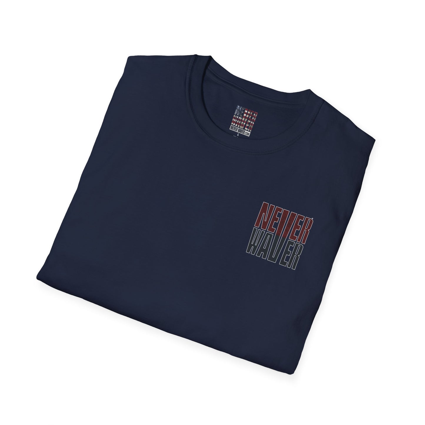 Atlanta Fans Never Waver Unisex Softstyle T-Shirt