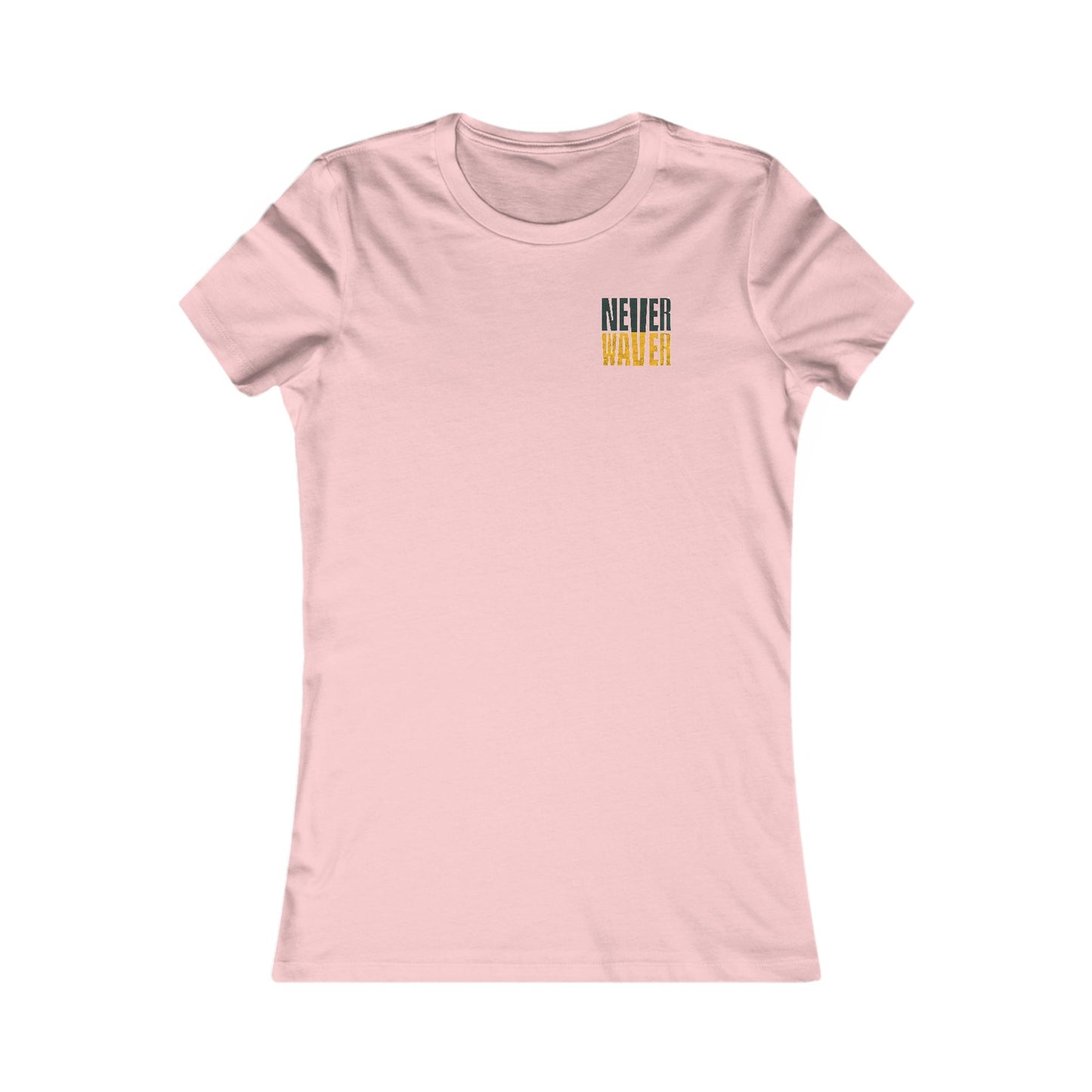 Green Bay Fans Never Waver With Leopard Football Women's Favorite Tee
