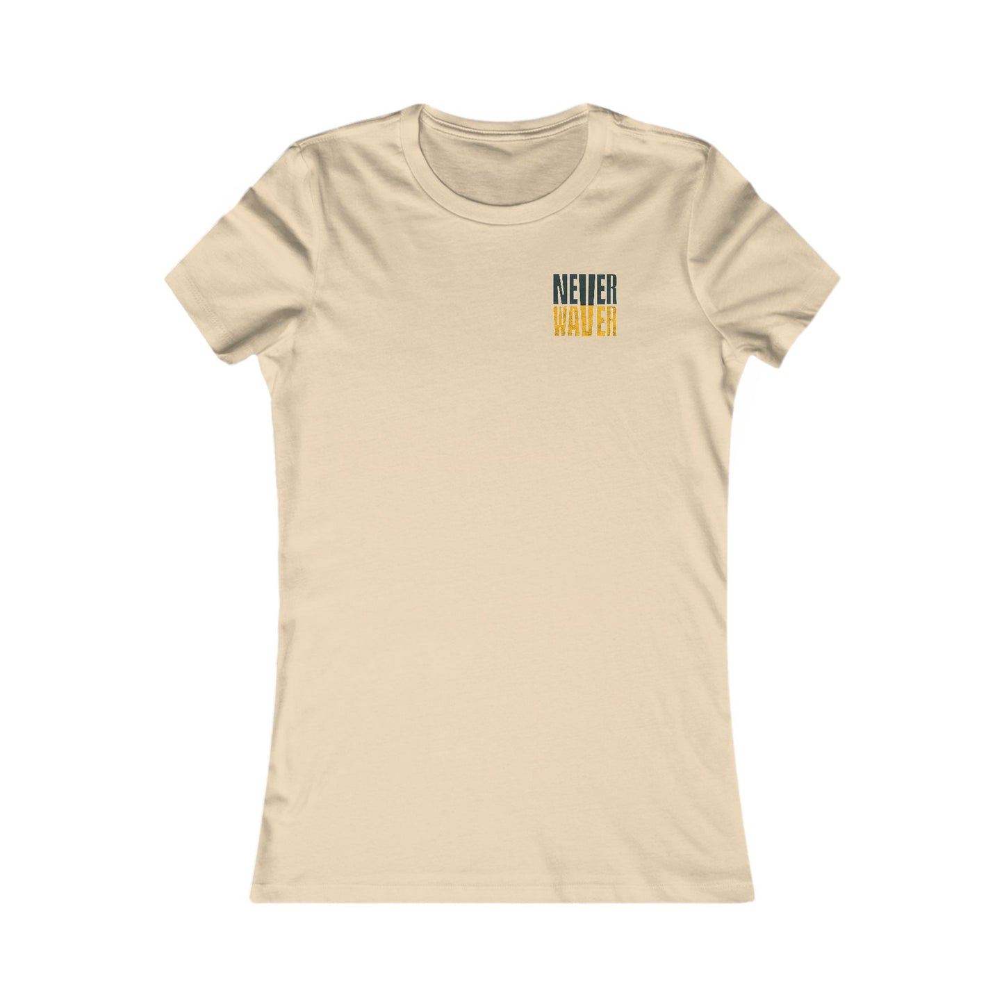 Green Bay Fans Never Waver With Leopard Football Women's Favorite Tee