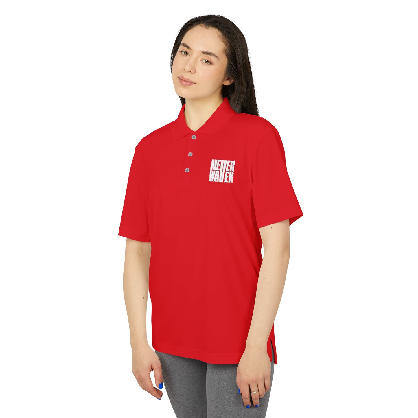 Never Waver adidas Unisex Performance Polo