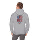 Never Waver Like This Mom Patriotic Unisex Heavy Blend™ Hoodie by Printify