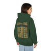 New Orleans Fans Never Waver Youth Heavy Blend Hooded Sweatshirt