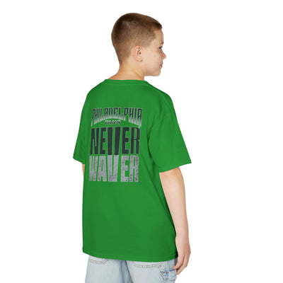 Philadelphia Fans Never Waver Kids Heavy Cotton™ Tee