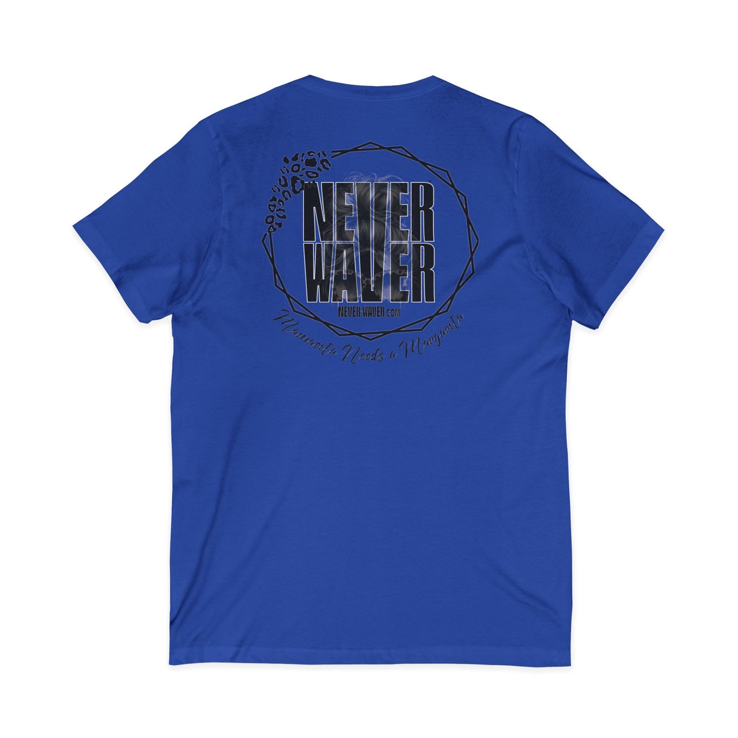 Never Waver Mamacita Needs a Margarita V-Neck Tee for Moms