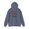Atlanta Fans Never Waver Leopard Football Sweatshirt Unisex Heavy Blend™ Hoodie