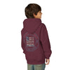 Youth Heavy Blend Hoodie - "Respect is Earned Never Waver It's Not Given" Motivational Sweatshirt