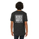 Never Waver Logo T-Shirt — Men's Graphic Tee (Box Logo Front & Back) by Printify
