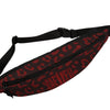 Never Waver Red Leopard Fanny Pack