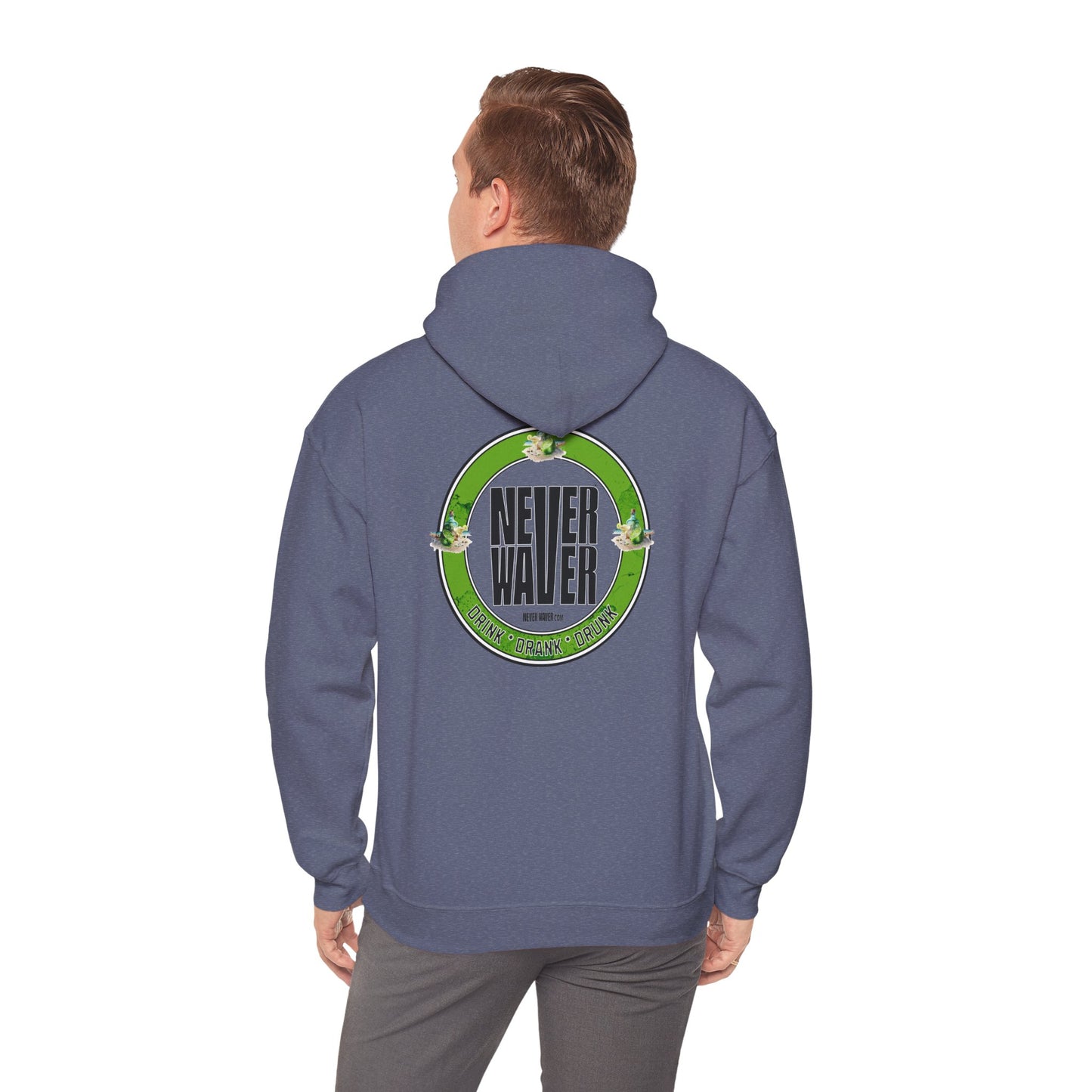 Never Waver Drink Drank Drunk Unisex Heavy Blend™ Hoodie
