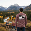 Never Waver Best Buckin' Dad Ever Design Unisex Long Sleeve Pocket T-Shirt -