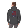 Never Waver Crew with  American Flag Design Unisex Heavy Blend™ Hoodie
