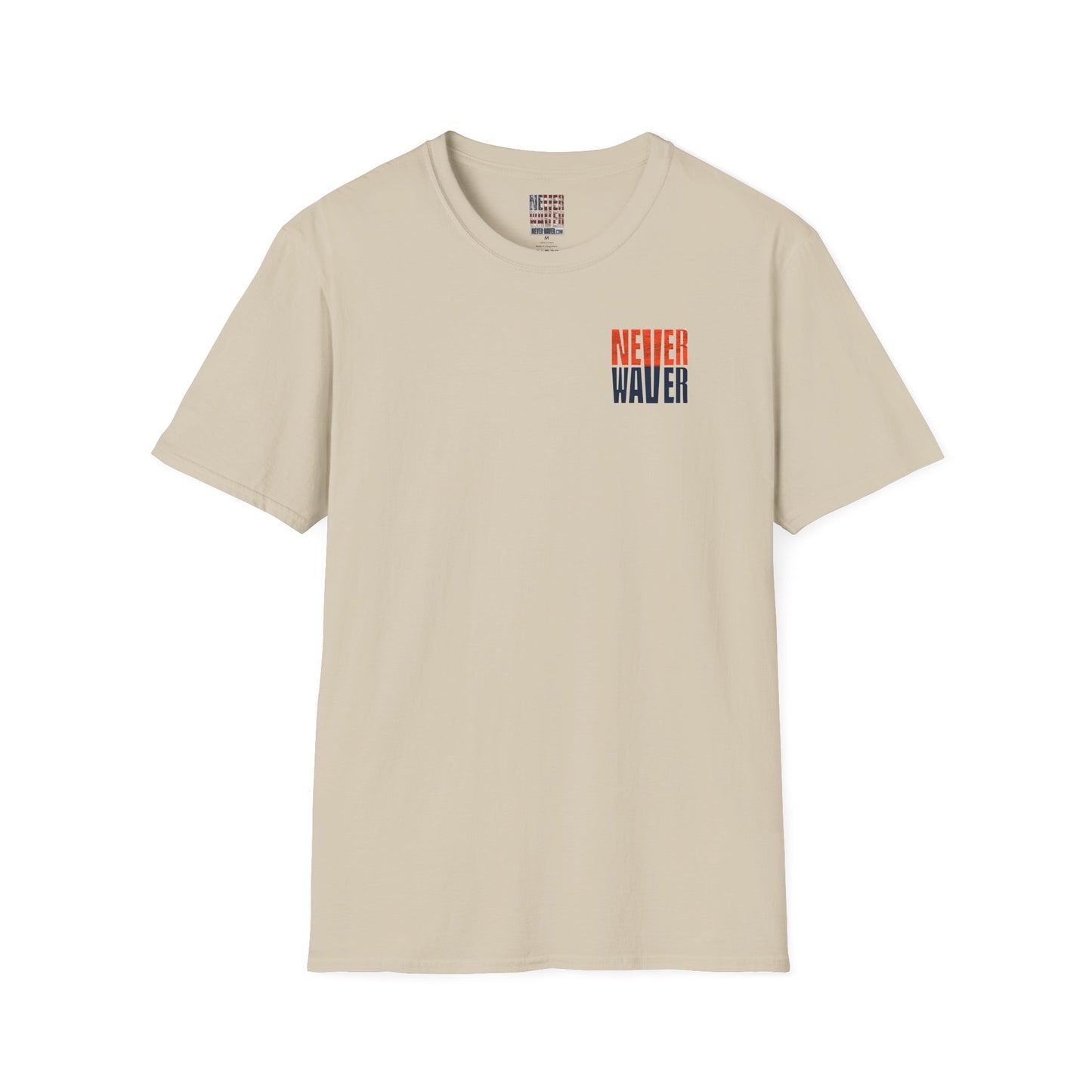 Denver Fans Never Waver Unisex Softstyle T-Shirt