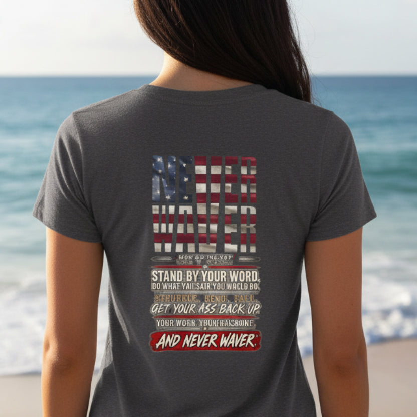 Never Waver Definition Women’s T-Shirt