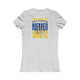 Los Angeles Fans Never Waver W-Leopard Football Women's Favorite Tee by Printify