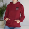 Las Vegas Fans Never Waver Design, Perfect for Sports Fans Unisex Heavy Blend™ Hooded Sweatshirt