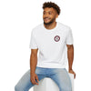 'Never Waver Remember who the F@{k you are' Circular Barbed-Wire Logo Graphic T-Shirt