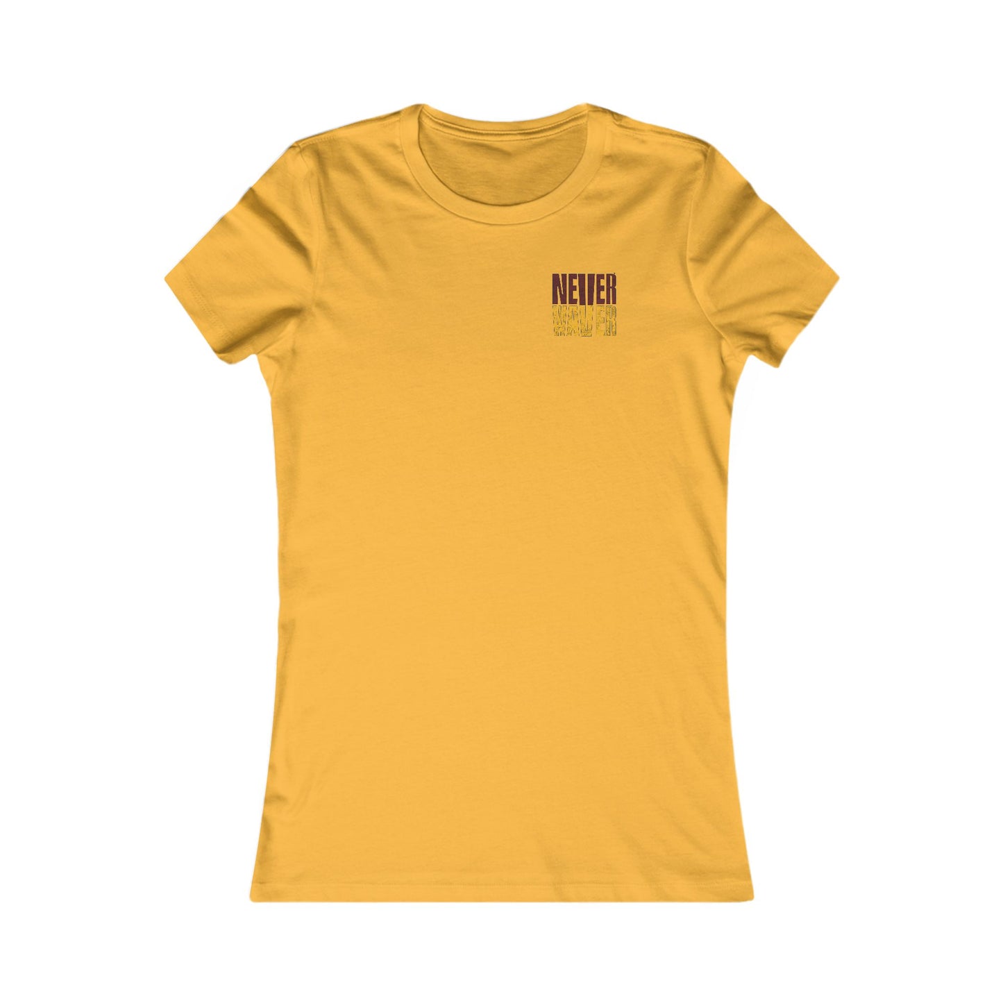 Washington Fans Never Waver W-Leopard Football Women's Favorite Tee