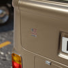 Never Waver Transparent Outdoor Stickers, Die-Cut, 1pc