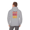 Kansas Fans Never Waver Unisex Heavy Blend™ Hooded Sweatshirt