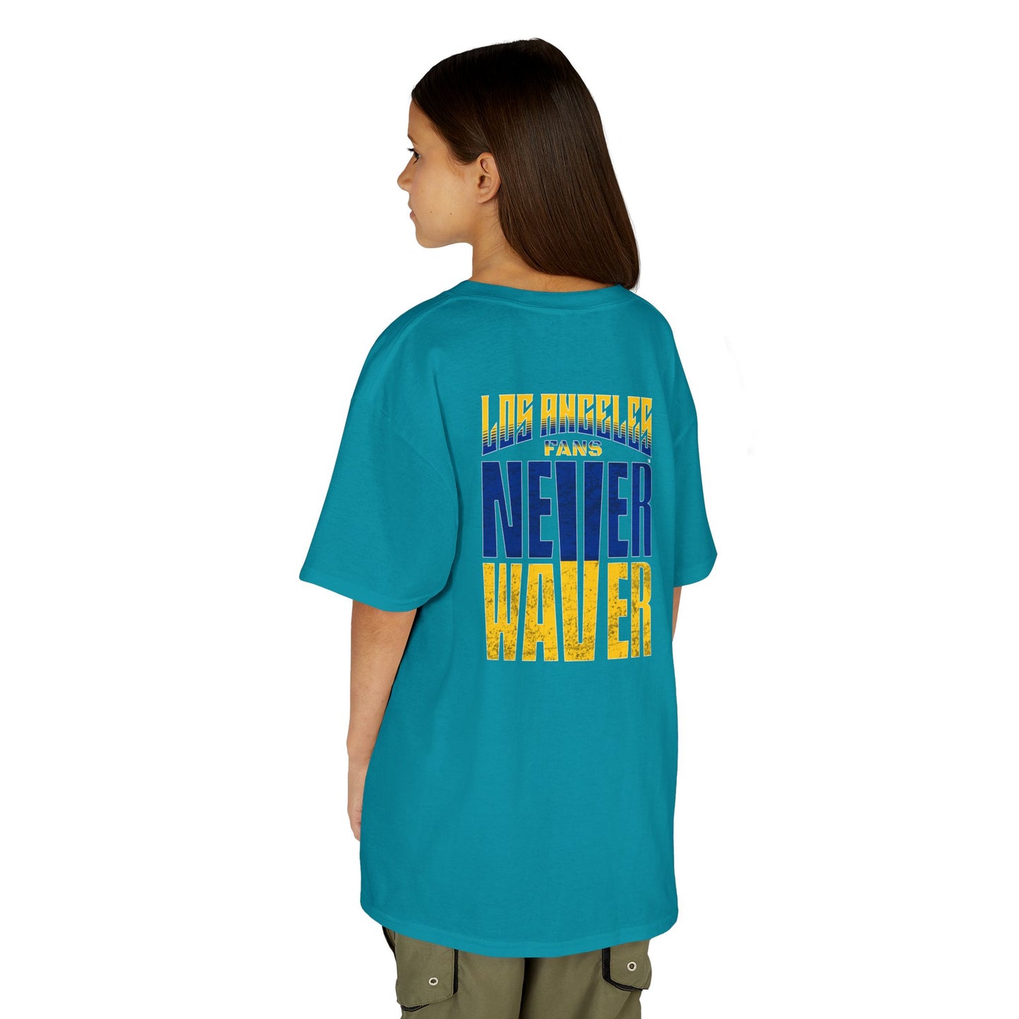 Los Angeles  Fans Never Waver Kids Heavy Cotton™ Tee