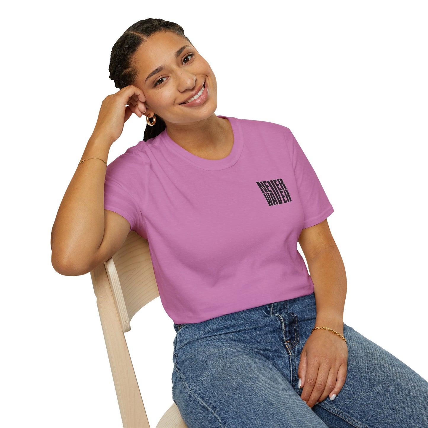 Never Waver Ain't No Hood Like Motherhood Unisex Softstyle T-Shirt