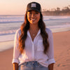 Never Waver Women's Washed Mesh-Back Cap