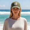 Never Waver Women's Washed Mesh-Back Cap