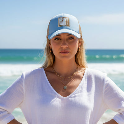 Never Waver Women's Washed Mesh-Back Cap