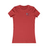 New York Fans Never Waver W-Leopard Football Women's Favorite Tee