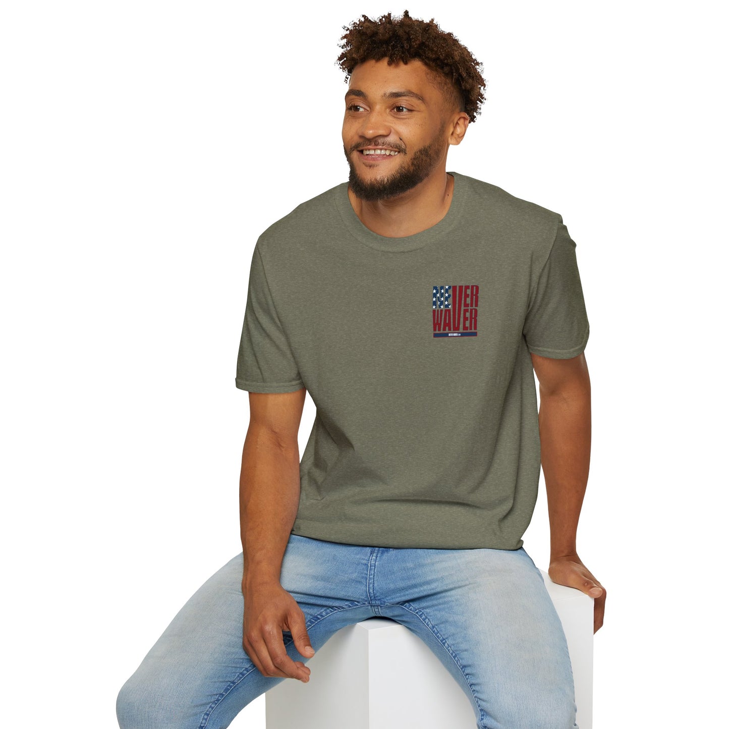 Never Waver Golf Unisex Soft style T-Shirt