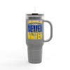 Los Angeles Fans Never Waver W-Leopard Football Insulated Travel Mug, 40oz