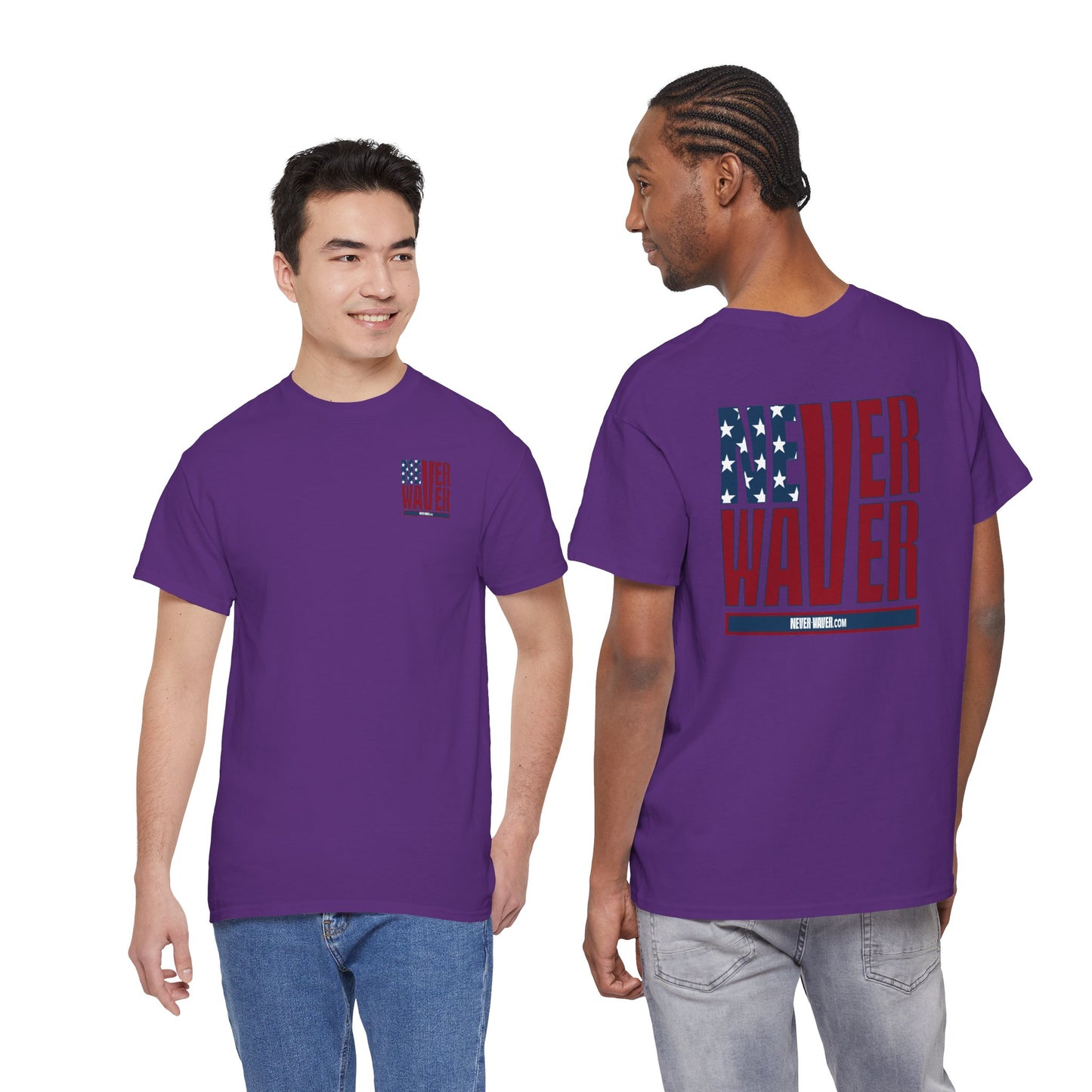 Never Waver Unisex Heavy Cotton Tee