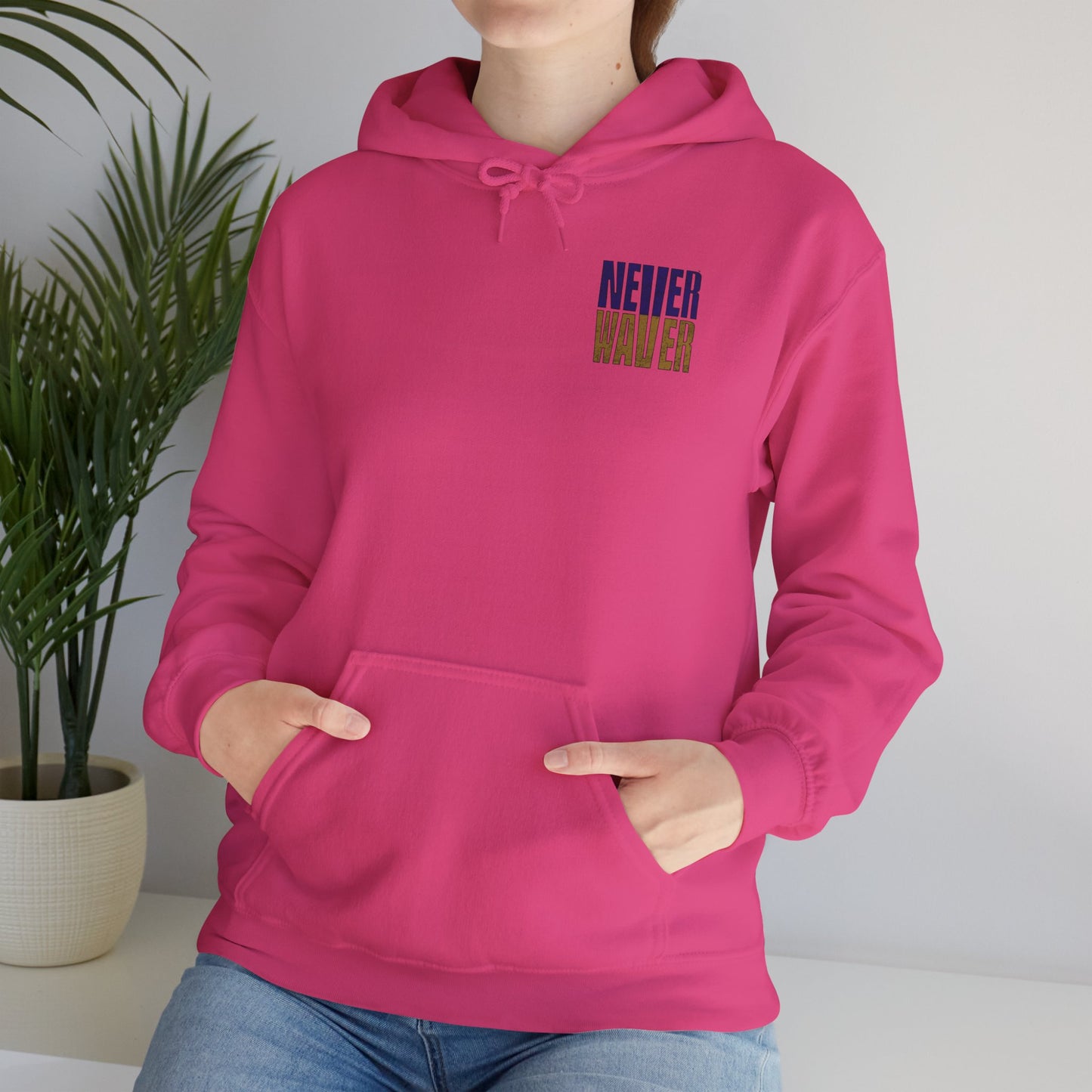 Baltimore Fans Never Waver Hoodie — Baltimore Pride Pullover, Sweatshirt