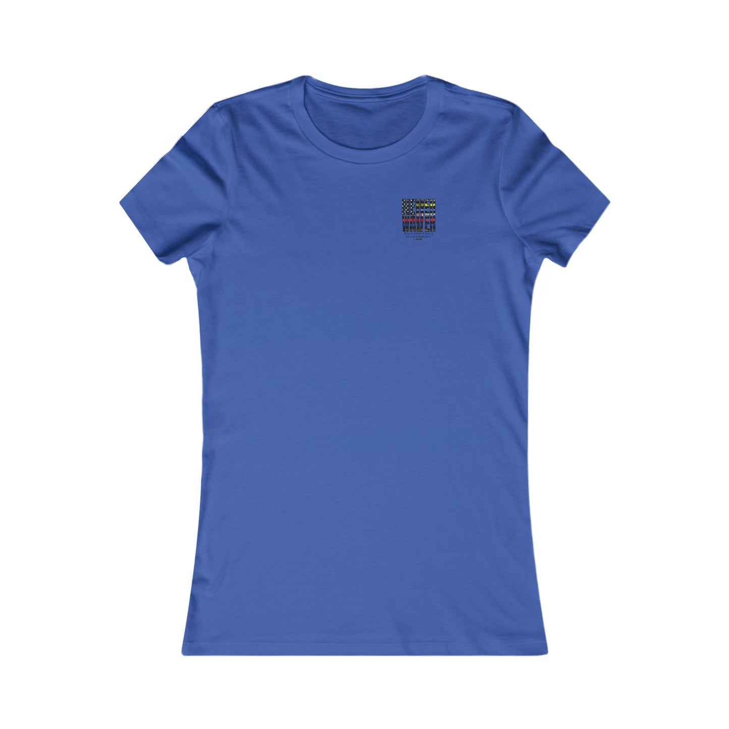 Never Waver Back Our First Responders Women's T-Shirt