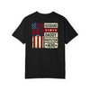 'Never Waver Husband Daddy Protector Hero ' Design Unisex Garment-Dyed T-Shirt