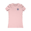 Never Waver Back The Blue Women's Tee