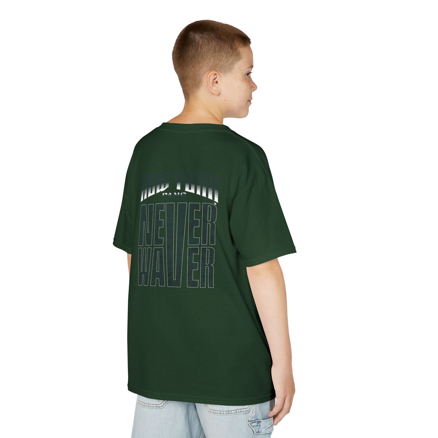 New York  Fans Never Waver Kids Heavy Cotton™ Tee