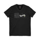 Never Waver I'll bring the Bougie T-Shirt Unisex V-Neck Tee by Printify