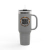 Never Waver Beer Is cheaper Than Therapy Insulated Travel Mug, 40oz