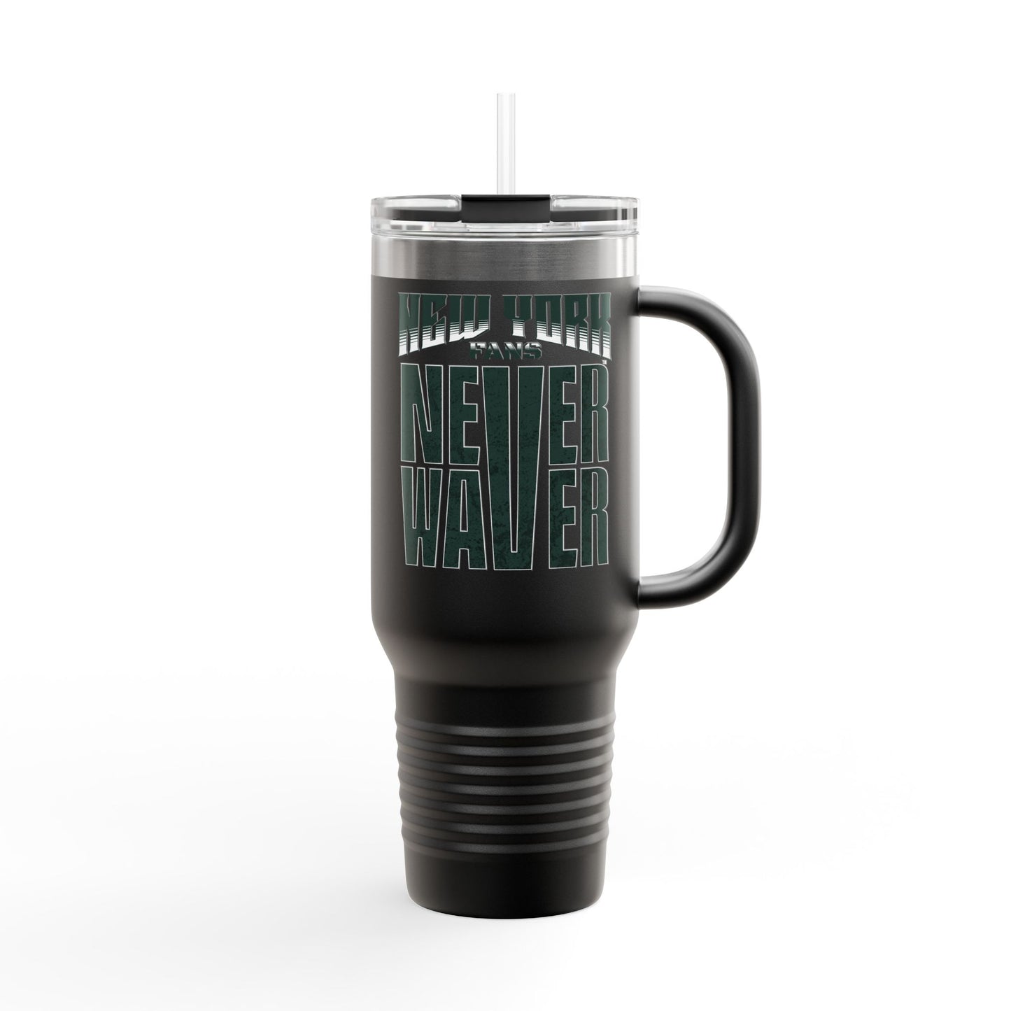 New York Fans Never Waver Insulated Travel Mug, 40oz