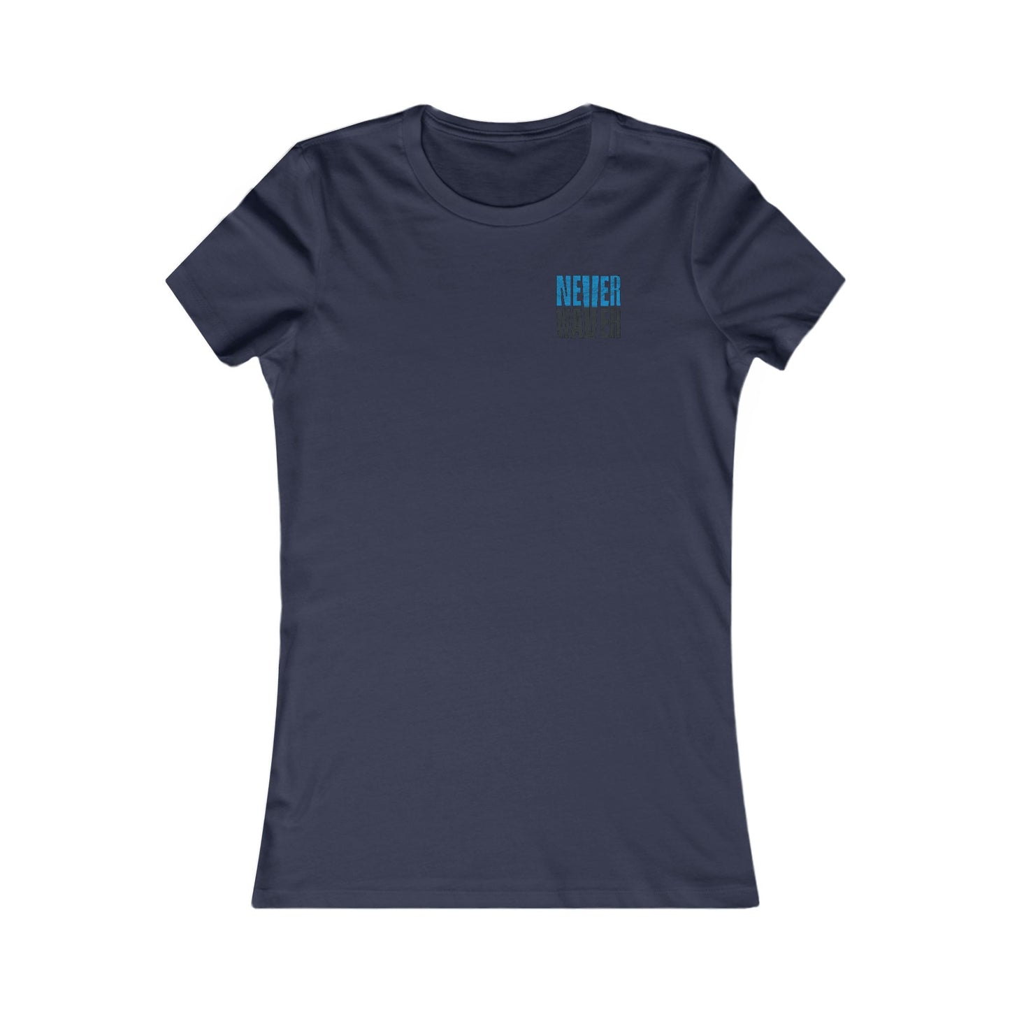 Carolina  Fans Never Waver W-Leopard Football Women's Favorite Tee